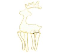 vidaXL Reindeer Christmas Decoration with Mesh 306 LEDs Xmas Decoration Set