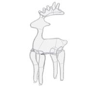 vidaXL Reindeer Christmas Decoration with Mesh 306 LEDs Xmas Decoration Set