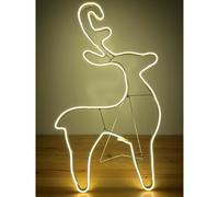 (Reindeer) Christmas Neon LED Rope Light Silhouettes 8 Styles