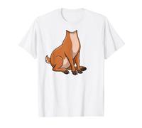 Reindeer Costume Body Graphic Funny Xmas Halloween Cosplay Value Graphic T-Shirt, Men, White, L