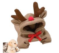 Reindeer Costume for Dogs - Festive Christmas Pet Outfit for Small and Large Dogs, Reindeer Dog Costume for Holidays | Cosplay Costume for Dogs and Cats with Reindeer for A
