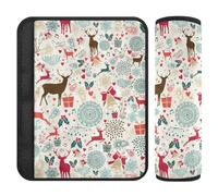 Reindeer Decor Toddler Seat Belt Covers Covers for Boys Girls Seatbelt Shoulder Pads for Adults 2 Pack 10 * 7.7in
