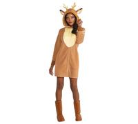 Reindeer Dress Adult Halloween Costume - M/L