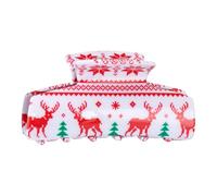 Reindeer Hair Clip Large Hair Claw Clip Fashion Festive Adornment Catch Christmas Barrettes Hair Styling Tool Ornaments