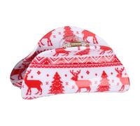 Reindeer Hair Clip Large Hair Claw Clip Fashion Festive Decoration Equipment Christmas Bullet Hair Styling Tools Ornaments