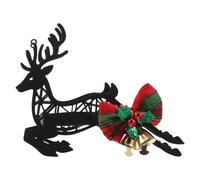 Reindeer Iron Candle Holder for Christmas Festive Table Decor