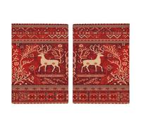 Reindeer Pattern Passport Card Holder Travel Passport Covers Case Pu Passport Book Cover Passport Wallet Cover Case Passport Protective Cover Unisex Passport Protector, style, 20.3x13.8cm