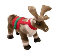 Reindeer Plush - 12.6 Inch PP Cotton Plush | Soft Christmas Decorations For Home With Reindeer | Realistic Doll Provides A Decorative Accent And Diver Companion