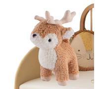 Reindeer Plush Doll - 9.8 Inch Soft Deer Toy, Cuddly Stuffed Animal for Girls, Kids and Adults, for Valentine’s Day, Birthdays, Christmas, Brings Warm Vibes to Sofa, Bed, Car | Lovely Colle