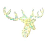 Reindeer Pull Sledge with 140 LEDs, Warm White, PET Material, 68 x 36.5 x 62.5 cm, USB Operated, Weatherproof, Christmas Decoration for Living Room, Window and Festive Advent Season