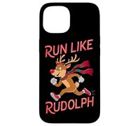 Reindeer Rudolph Christmas Running Runner Costume Marathon Case for iPhone 15