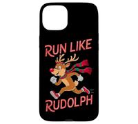Reindeer Rudolph Christmas Running Runner Costume Marathon Case for iPhone 15 Plus