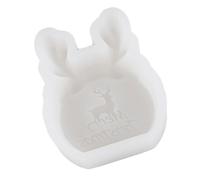 Reindeer Silicone Mold Christmas Themed Silicone Mold for Soap Making Christmas Party Home Decorations Decorative