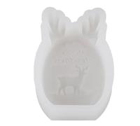 Reindeer Silicone Mold Christmas Themed Silicone Mold for Soap Making Christmas Party Home Decorations Craft