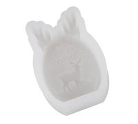 Reindeer Silicone Mold for Soap Christmas Home Decoration Food Grade Silicone Mold for Epoxy Resin Christmas