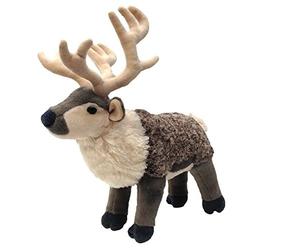 REINDEER SOFT TEDDY BEAR TOY WILD REPUBLIC CUDDLEKINS 12" PLUSH CUDDLY DEER KIDS