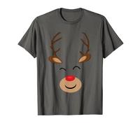 Reindeer T-Shirt - Kids & Adults Reindeer Christmas T-Shirt