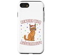 Reindeer War Sold Out Christmas Cat Funny Design Case for iPhone SE (2020) / 7/8