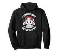 Reindeer War Sold Out Christmas Rabbit Cute Pullover Hoodie