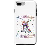 Reindeer War Sold Out Christmas Unicorn Funny Design Case for iPhone 7 Plus/8 Plus