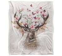 Reinders Silky Deer Supersoft Blanket Multicoloured (One Size)