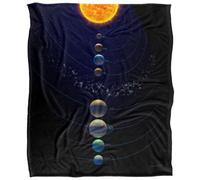 Reinders Silky Solar System Supersoft Blanket Multicoloured (One Size)