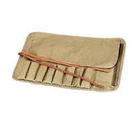 Reinforced 8 Pocket Tool Carrier Built from Thick Canvas Fabric Excellent for Contractors Artists and Home Maintenance Tool Storage Summarize