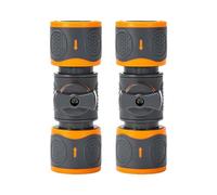 Reinforced ABS Double Action Hose Connectors Fast Connects Systems for Efficient Garden Watering Solution Water Pipe Quick Connectors