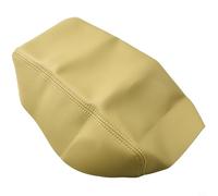 Reinforced Abs Interior Front Center Placement Leather Center Console Lid Armrest Cover for Highlander (2008-2013) Beige Superior Soft Breathable with Leather