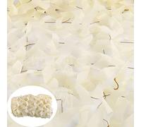 Reinforced Camouflage Net 2m 3m 4m 5m 6m 7m 8m 9m 10m,Beige Shade Net,Military Hunting Camouflage Netting,Garden Pergola Patio Sunscreen Decorative Camo Netting,Car Cover,Beige-4x6m(13.1*19.7ft)