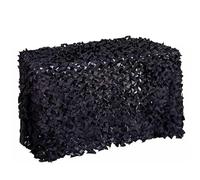 Reinforced Camouflage Netting Black Camo Nets 1m 2m 300cm 4m 5m 6m 7m 8m 9m 10m 15m Mesh For Hunting Den Pigeon (Size : 4x4m)