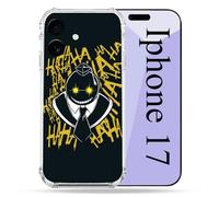 Reinforced Case for iPhone 17 Manga Assassination Classroom Kuro Black
