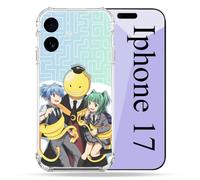 Reinforced Case for iPhone 17 Manga Assassination Classroom Kuro Trio
