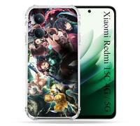 Reinforced Case for Xiaomi Redmi 15C 4G Manga Demon Slayer Group