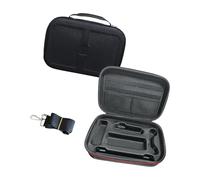 Reinforced Console Carrying Case With 18 Slots Water-Resistant Shell & Detachable Strap Portable Gaming Storage Consoles Storage Case With Game Holder