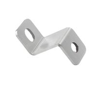 Reinforced Corner Brackets with Rust-Proof U-Fasten Design for Structural Projects & Industrial Use Tarnish-no-Cost Steel Z Shaped Slant
