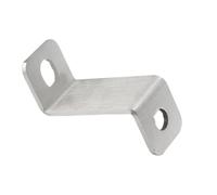 Reinforced Corner Brackets with Rust-Proof U-Fasten Design for Structural Projects & Industrial Use Tarnish-no-Cost Steel Z Shaped Slant