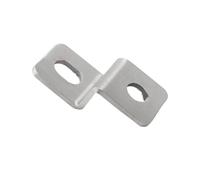 Reinforced Corner Brackets with Rust-Proof U-Fasten Design for Structural Projects & Industrial Use Tarnish-no-Cost Steel Z Shaped Slant