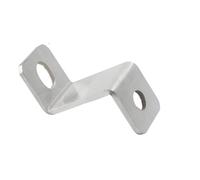 Reinforced Corner Brackets with Rust-Proof U-Fasten Design for Structural Projects & Industrial Use Tarnish-no-Cost Steel Z Shaped Slant