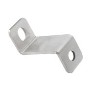 Reinforced Corner Brackets with Rust-Proof U-Fasten Design for Structural Projects & Industrial Use Tarnish-no-Cost Steel Z Shaped Slant