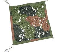 Reinforced Edged Camouflage Net Tight Shielding Easy Flat Laying Smoothly Unfolded Camouflage Netting for Sunshade Camping Shooting Hunting(7x10.0m)