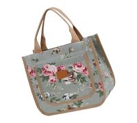 Reinforced Fabric Carryall with Expandable Compartment Lightweight Bag for Workouts Commute & Travel Gear Canvas Bag