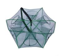Reinforced For Fishing Trap Net with Multiple Holes for Efficient Catching of Fish, Crabs, and Lobsters Ideal for For Fishing Enthusiasts (6 holes)