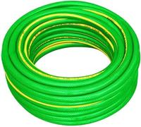 Reinforced Garden Hose 1/2 Inch 50 Meter | Radial Braided Multi-Purpose Kink Resistant Master Hose | 4 Layers Hose UV Protected Watering Hose for Gardens, Lawns and Other Watering Purposes (Green)