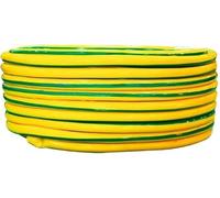 Reinforced Garden Hose | Radial Braided Multi-Purpose Kink Resistant Master Hose | 4 Layers Hose UV Protected Watering Hose for Gardens, Lawns and Other Watering Purposes (1/2 Inch 15M, Yellow)
