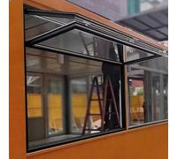Reinforced Glass Folding Sliding Window for Food Trucks Vertical Playhouse Cake Serving Station40x30in/102x76cm Ideal for Concessions & Outdoor Events