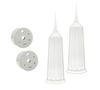 Reinforced Memorial Vases Flower Holders Anti Tip Design Easy Ground Mount For Flower Arrangements In Graveyards Gardens Grave Decoration Vase