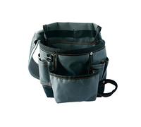 Reinforced Multi Pocket Nails Pouch & DIY Tool Belt,Heavy Duty Dual Fastener Tool Storage Belt,Quick Release Work Belt
