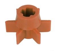 Reinforced Nylon Plastic Impeller for Summer Waves SFX1000 SFX1500+ Pool Pump, Replacement Blades Part Only, No Shaft Included, White(Brown)