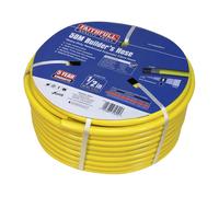 Reinforced PVC Builders Hose 50M 164Ft 12.5Mm 1 2In Diameter 24 Braid Fibre
